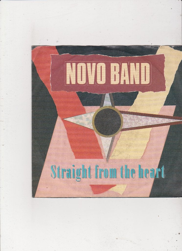 Single Novo Band - Straight from the heart, Gebruikt, 7 inch, Single, Dance