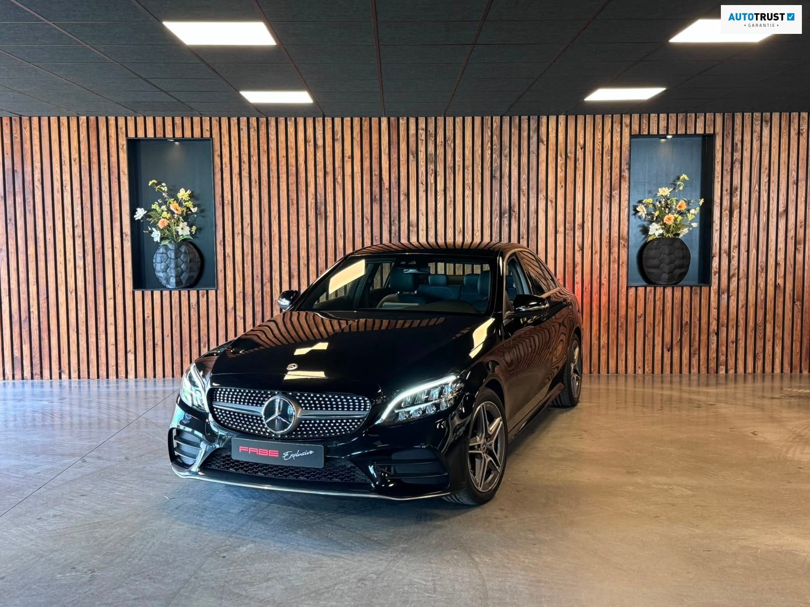 Mercedes-Benz C-klasse 180 Business Solution AMG / Virtual /, Zwart, Origineel Nederlands, Sedan, 710 kg