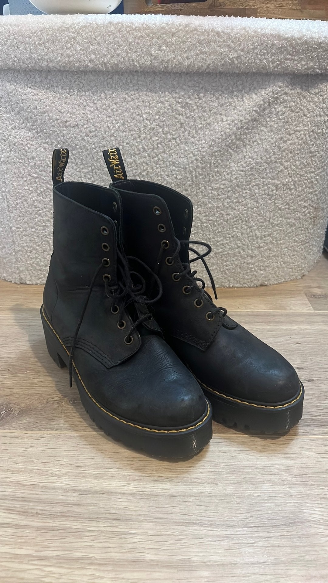 Dr. Martens zwarte laarzen maat 39, Kleding | Dames, Schoenen, Ophalen, Gedragen, Zwart, Lage of Enkellaarzen