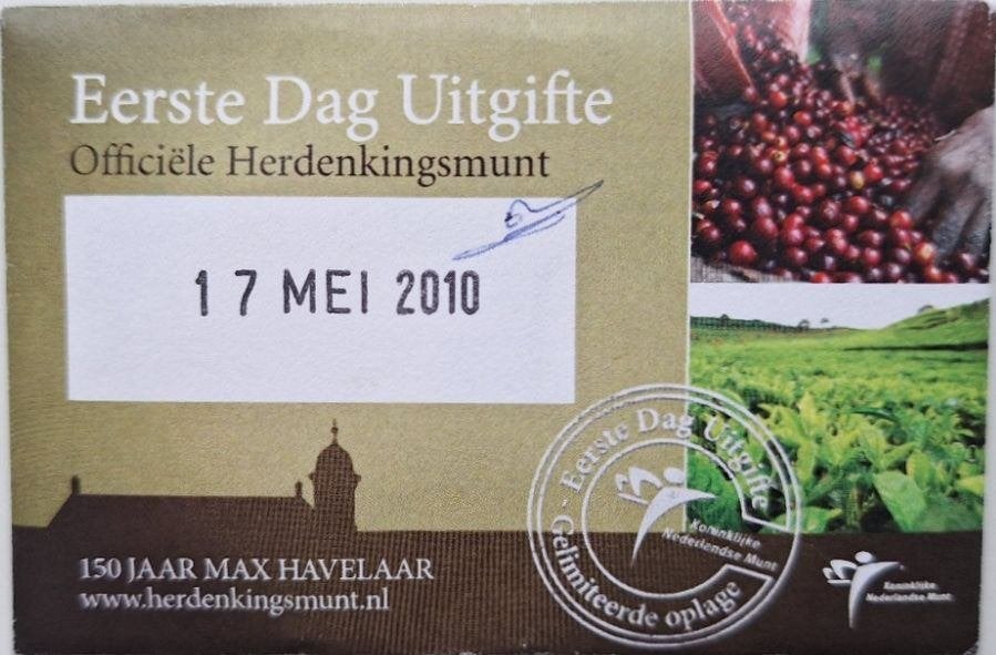 Coincard 2010 - Max Havelaar Vijfje - EDU, Verzenden, Overige landen, 5 euro, Setje