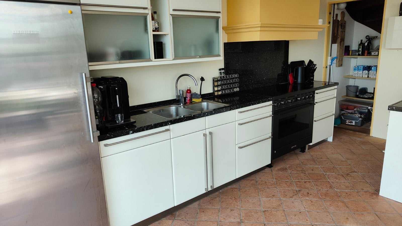 Complete keuken met apparatuur - zelf demonteren en meenemen, Ophalen, Gebruikt, Hoekkeuken