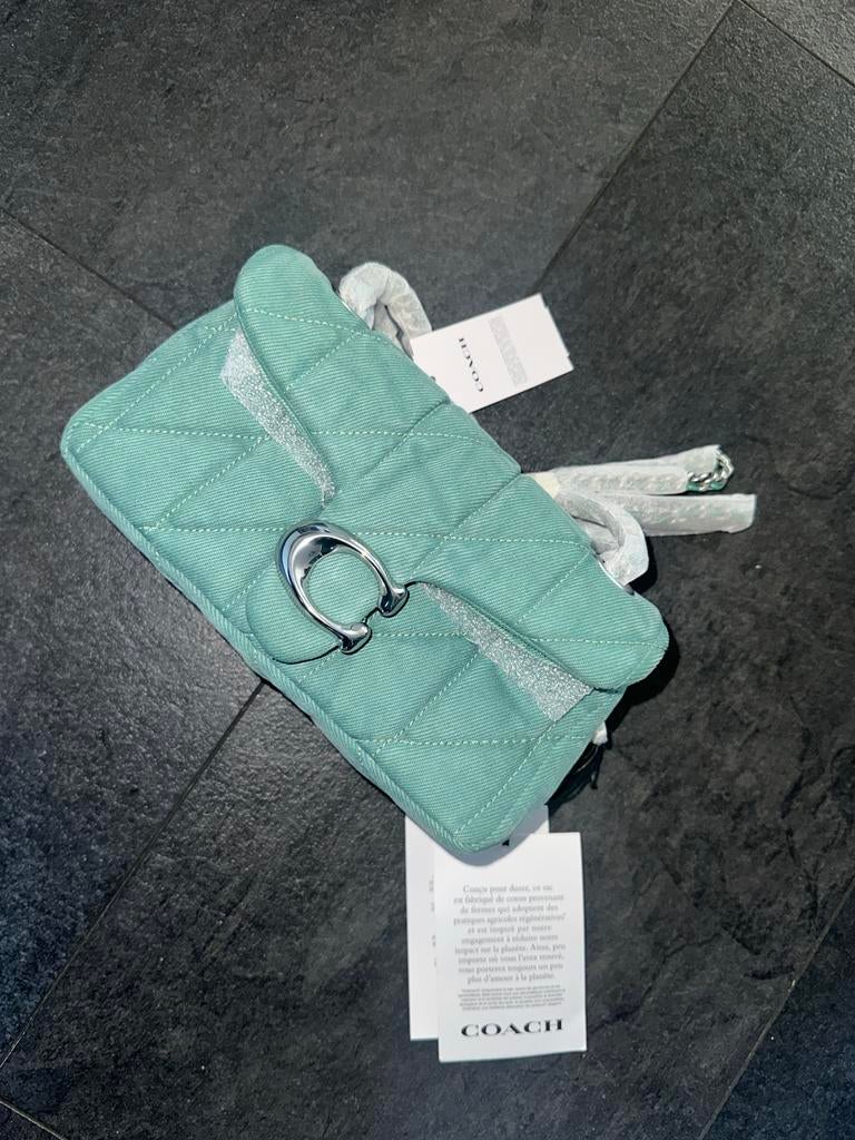 Coach Pillow Tabby Schoudertasje Mintgroen Nieuw, Sieraden, Tassen en Uiterlijk, Tassen | Damestassen, Ophalen, Nieuw, Groen, Schoudertasje