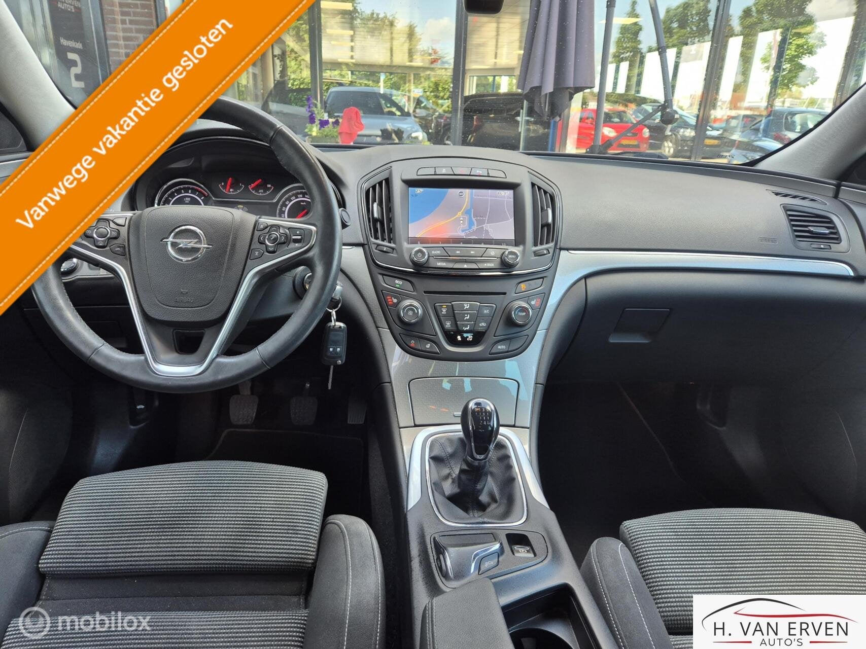 Opel Insignia 1.4 T 46000KM NAP! XENON NAVI PDC CLIMA CRUISE, Auto's, Opel, Voorwielaandrijving, 730 kg, 1250 kg, Euro 6