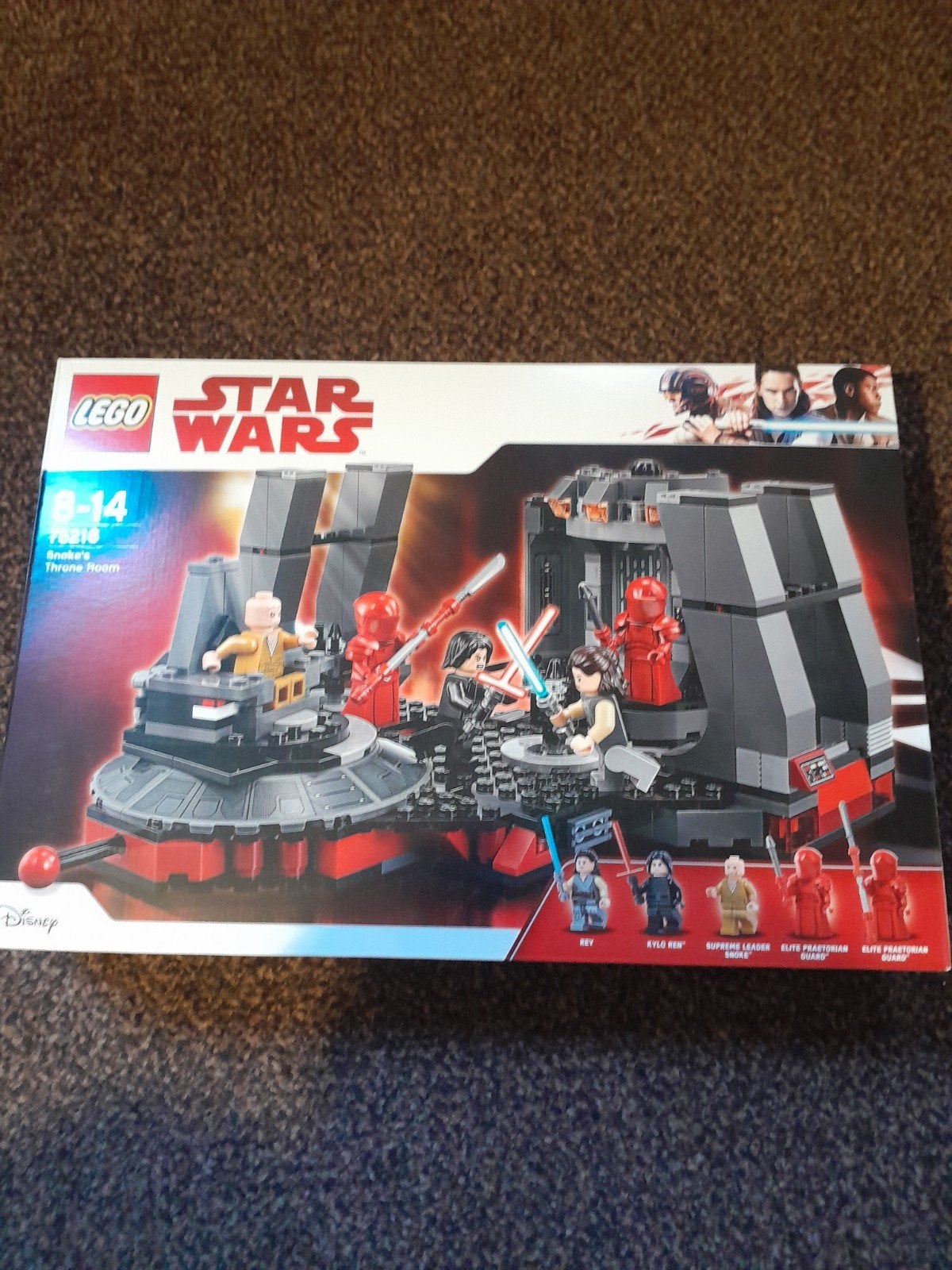 LEGO Star Wars 75216 Snoke's Throne Room Sealed, Kinderen en Baby's, Compleet, Star Wars, Lego, Nieuw