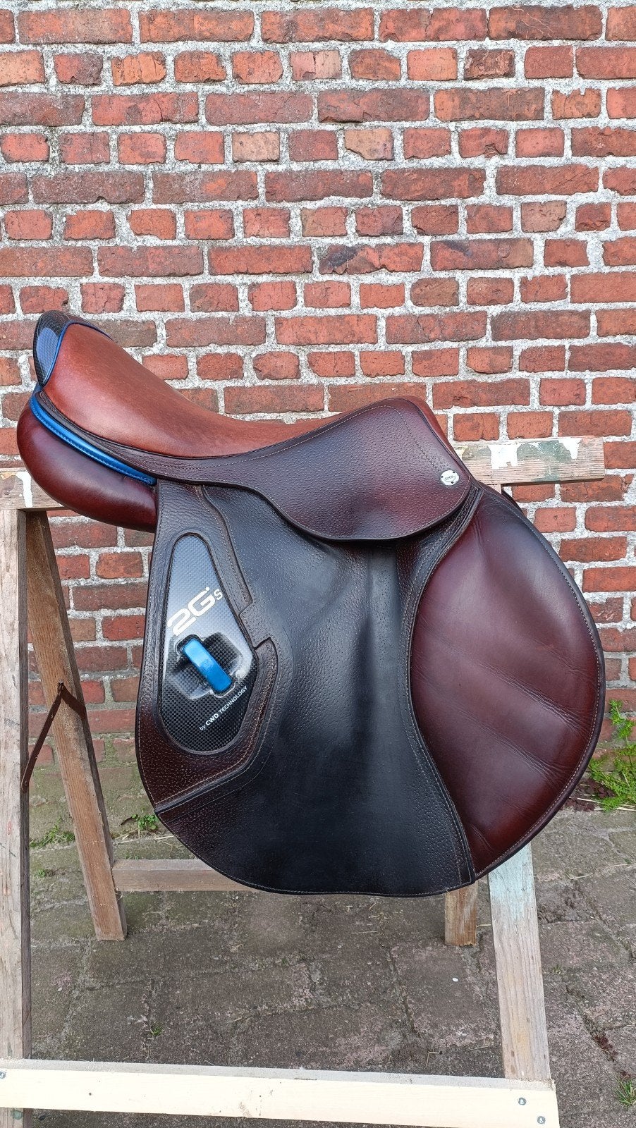 CWD SE25 springzadel 17,5”, Dieren en Toebehoren, Ophalen, L (17.5 inch), Gebruikt, Cwd saddles