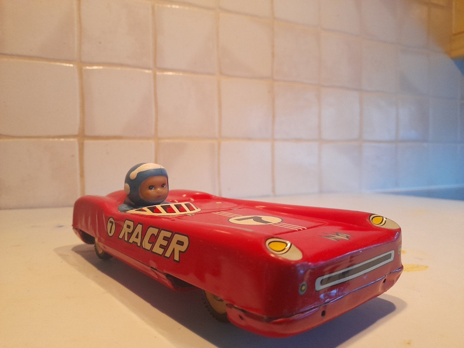 racewagen nr 7 MF made in china, Ophalen of Verzenden