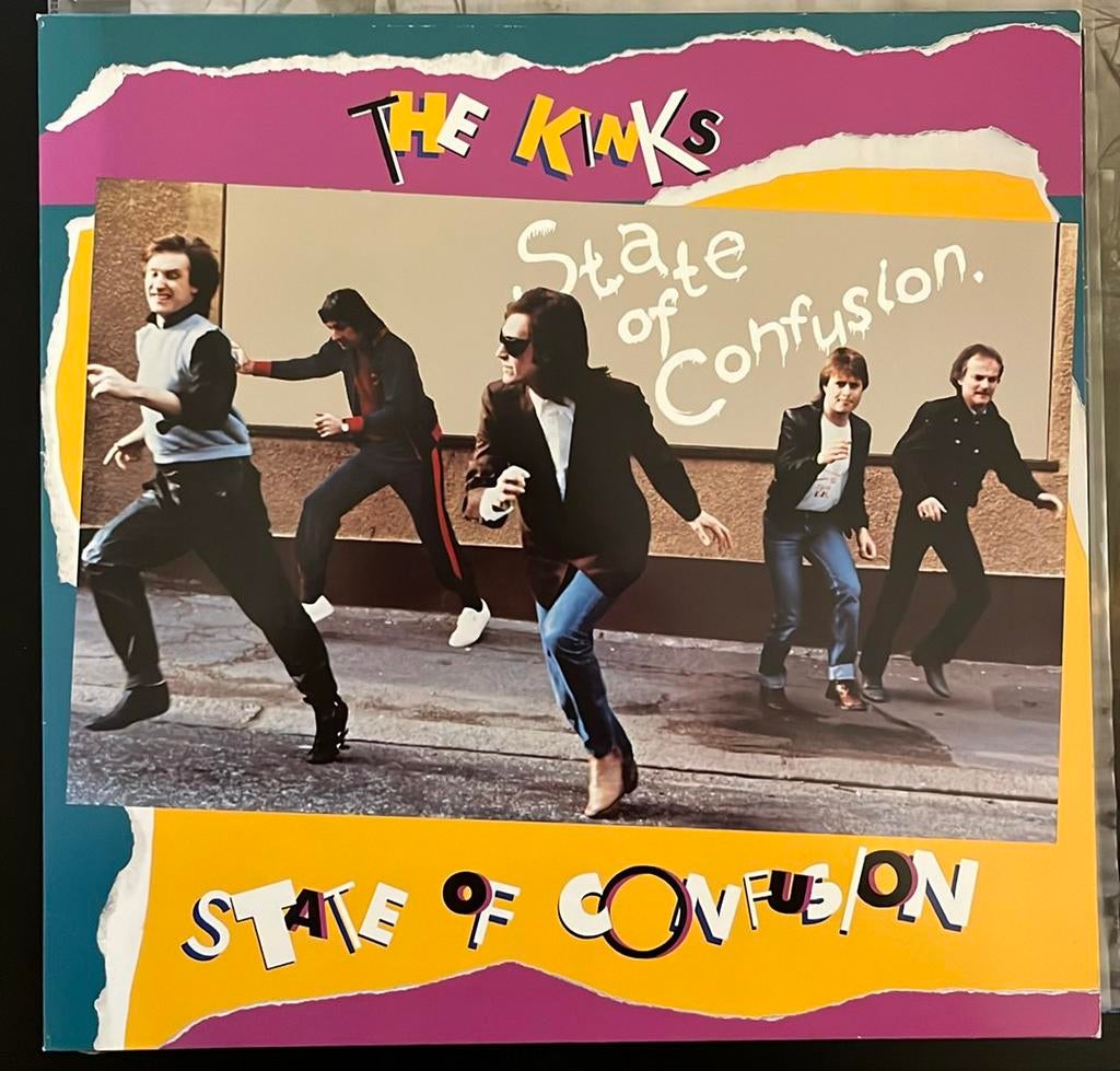 LP The Kinks - State of Confusion, Gebruikt, 1980 - 1989, Ophalen of Verzenden, 12 inch