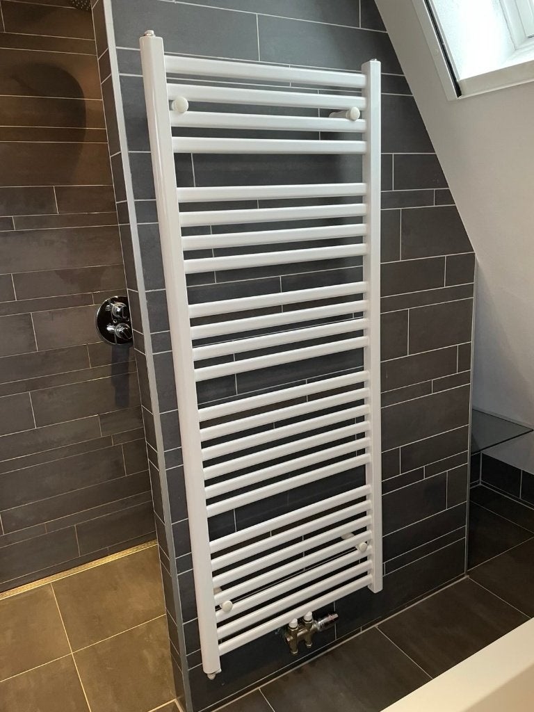 Mooie witte Design radiator 150 cm x 60 cm (ZGAN), Ophalen, 500 tot 800 watt, Radiator, Minder dan 60 cm
