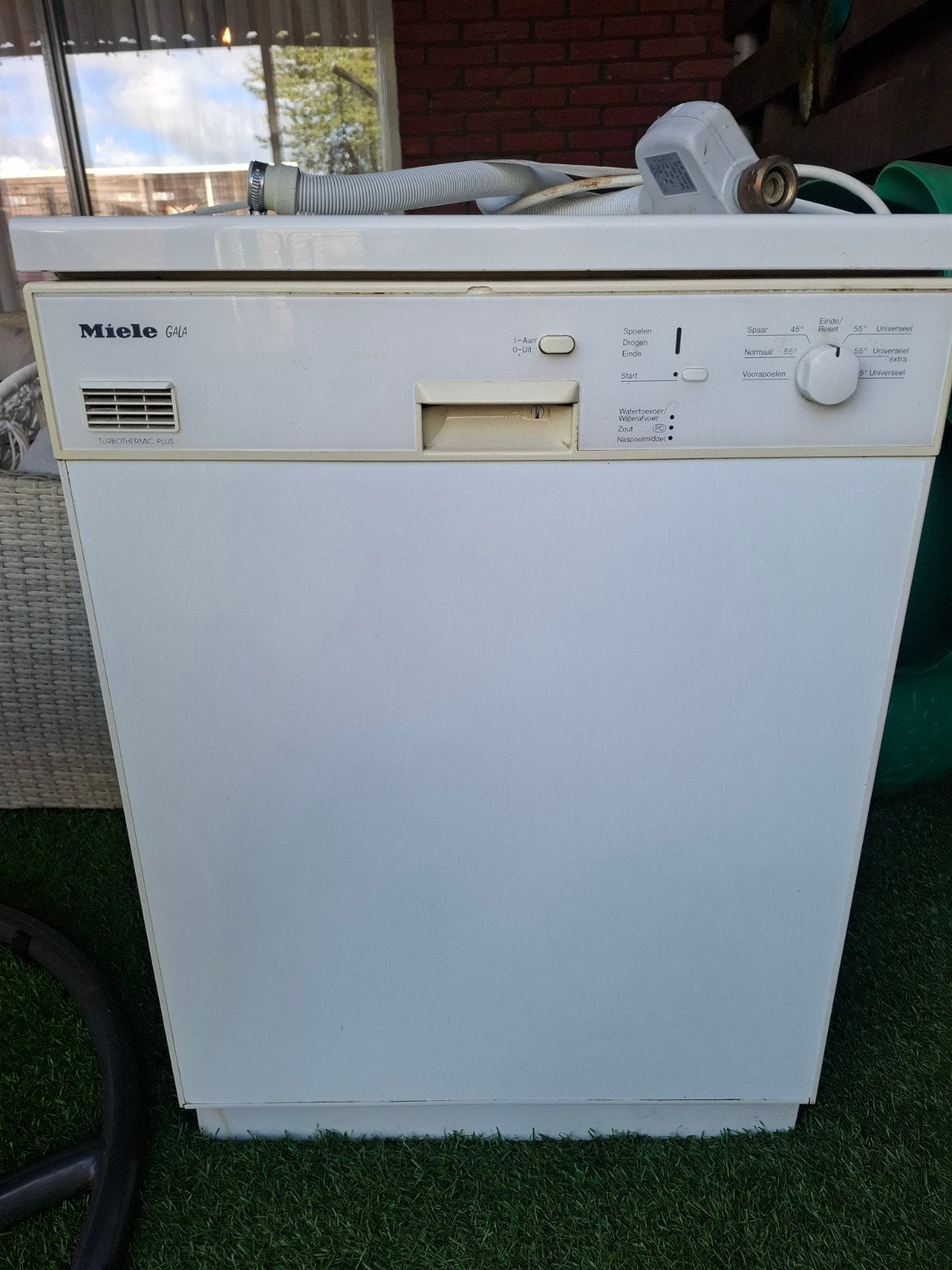 Miele GALA vaatwasser - Vrijstaand, Gebruikt, Witgoed en Apparatuur, Ophalen, Gebruikt, 60 cm of meer, Kort programma