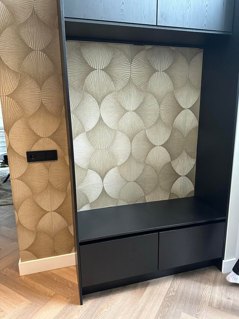Nobilia TV meubel / Garderobekast - 130x240x48 cm, Ophalen, Gebruikt, 100 tot 150 cm, Met lade(s)