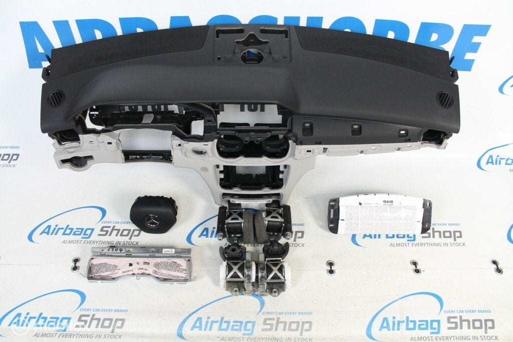 Airbag set - Dashboard grijs MB GLK facelift (2013-heden)