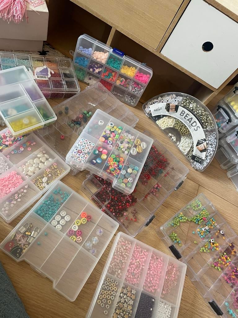 Grote kralen set voor sieraden maken, Ophalen, Gebruikt, Kraal