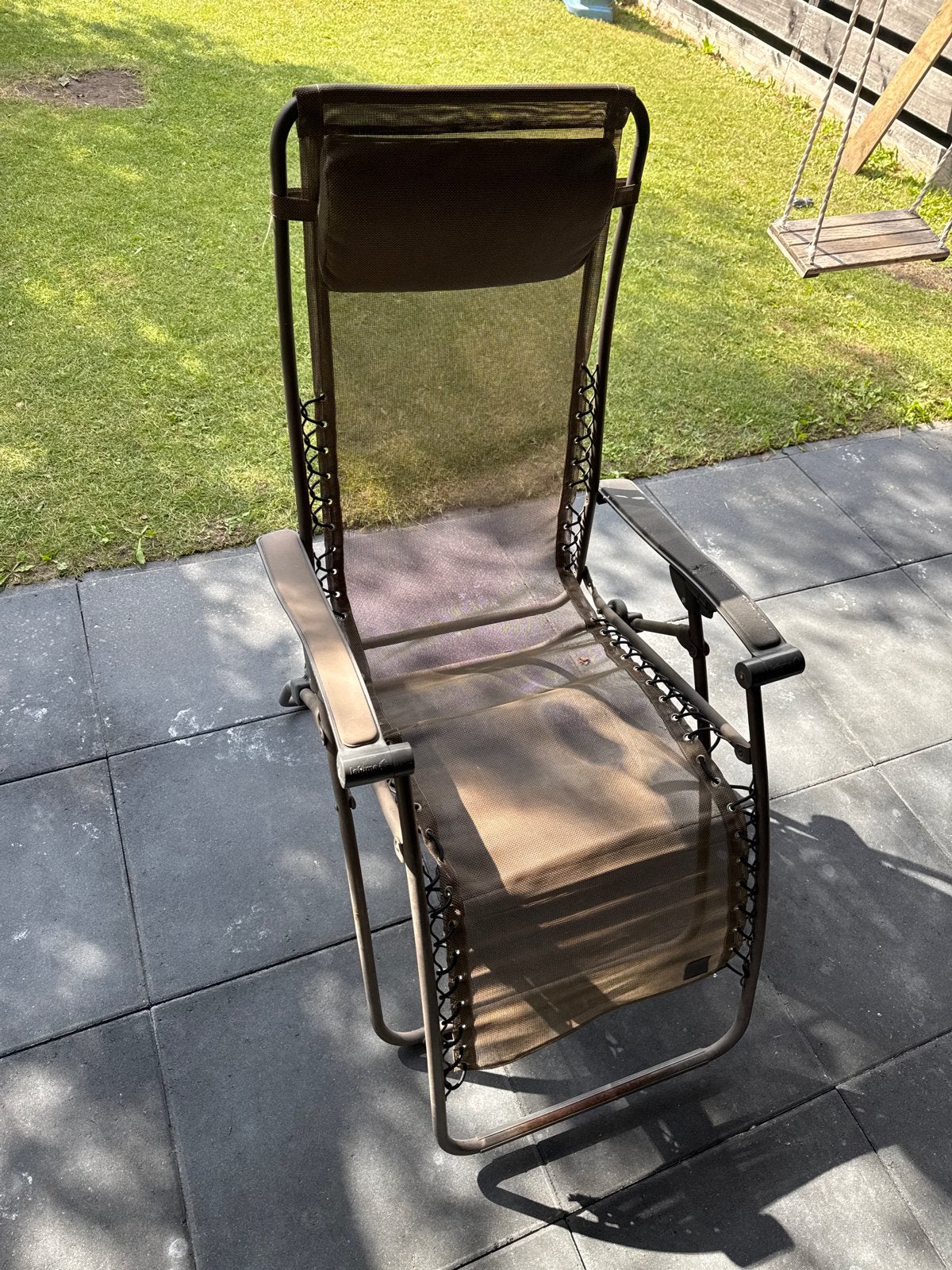 Lafuma Relaxstoel - Verstelbaar en Comfortabel, Tuin en Terras, Ligbedden, Ophalen, Gebruikt, Metaal, Verstelbaar