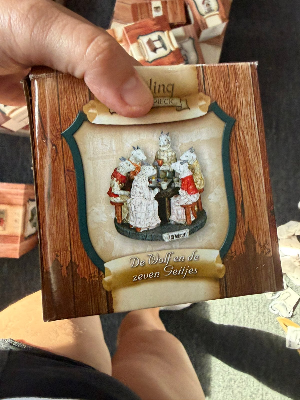 Luville efteling 7 geitjes, Ophalen, Zo goed als nieuw, Beeldje of Poppetje