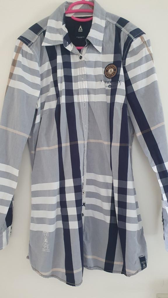 Gaastra lange blouse L, Kleding | Dames, Ophalen of Verzenden, Zo goed als nieuw, Blauw