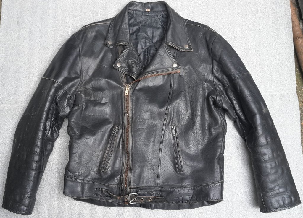 Leren motorjas mt54 xl, Motoren, Kleding | Motorkleding, Verzenden, Tweedehands, Heren, Jas | leer
