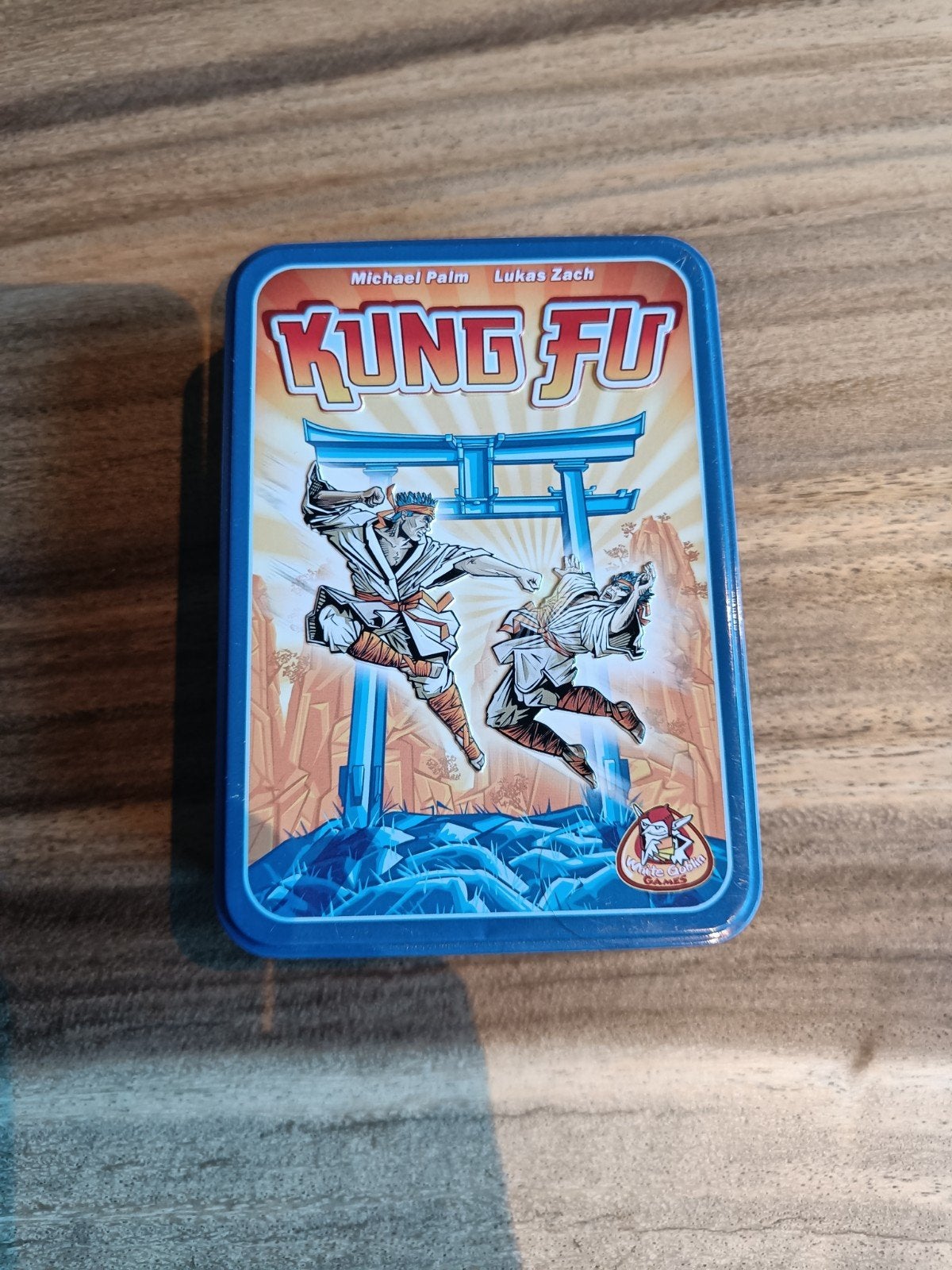 Kung Fu kaartspel - Snel en strategisch vechten, Een of twee spelers, Ophalen of Verzenden, Zo goed als nieuw, White Goblin Games