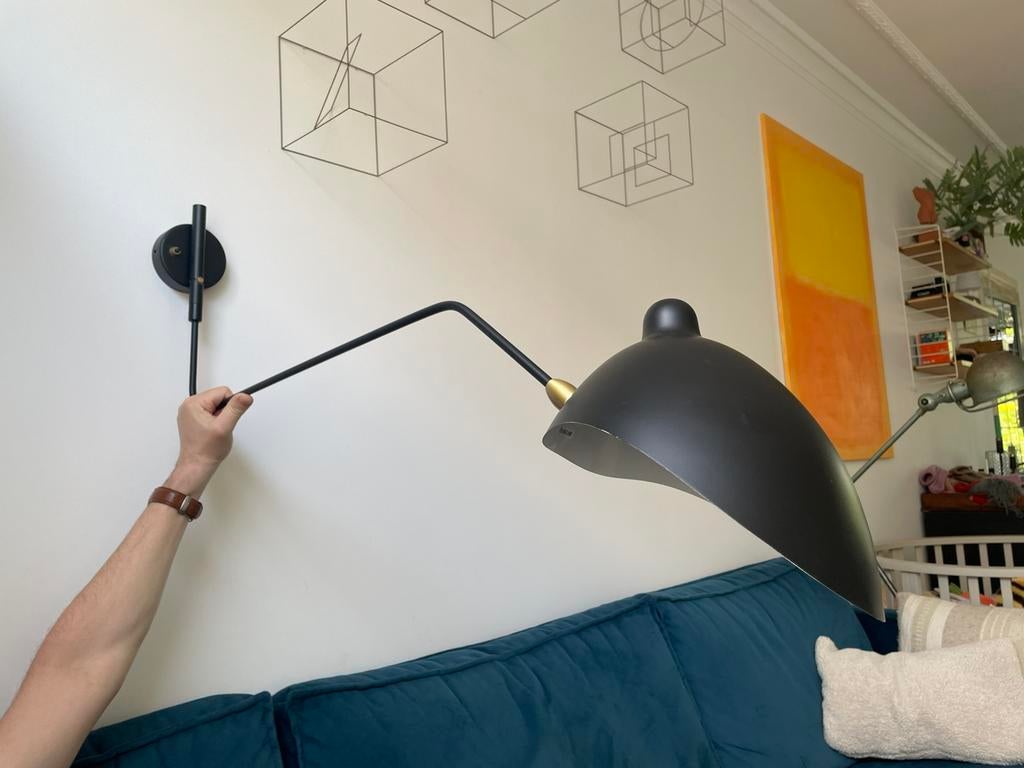 Design wandlamp, Huis en Inrichting, Lampen | Wandlampen, Ophalen of Verzenden, Zo goed als nieuw