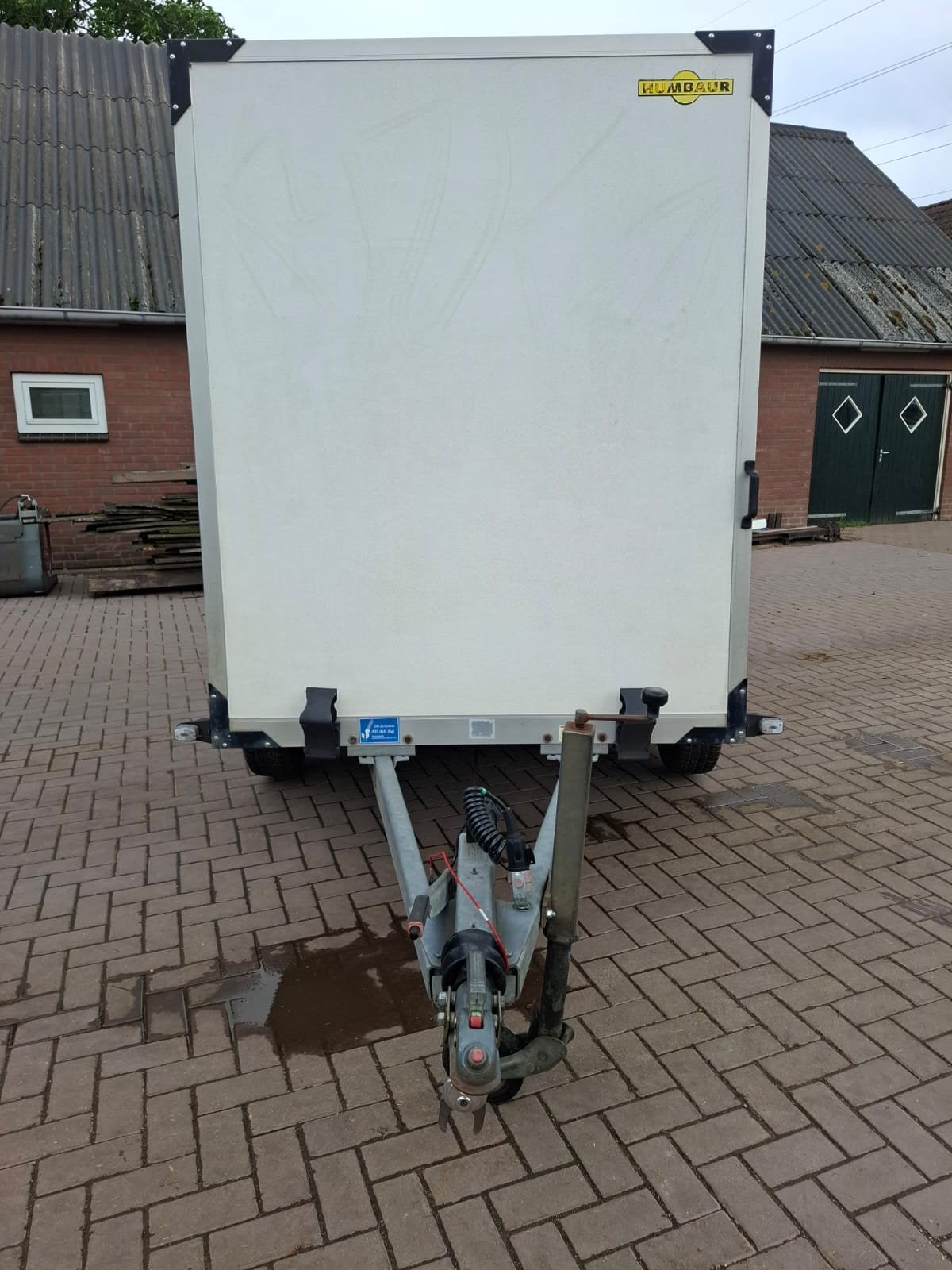 Humbaur Gesloten Aanhanger - 305x152x181 cm (binnenmaten), Ophalen of Verzenden