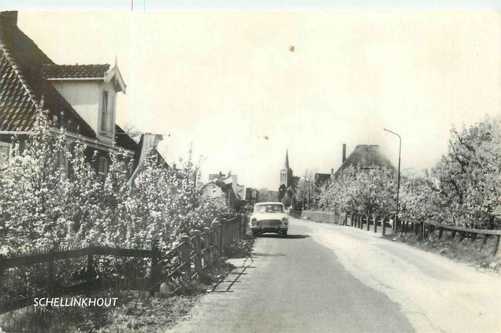304-220-027 Schellinkhout, Verzenden, Voor 1920, Noord-Holland