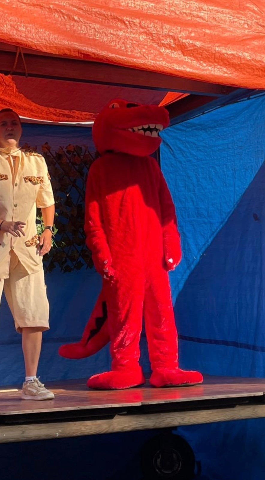 Professioneel  Mascotte pak Dino, Kleding | Heren, Ophalen of Verzenden