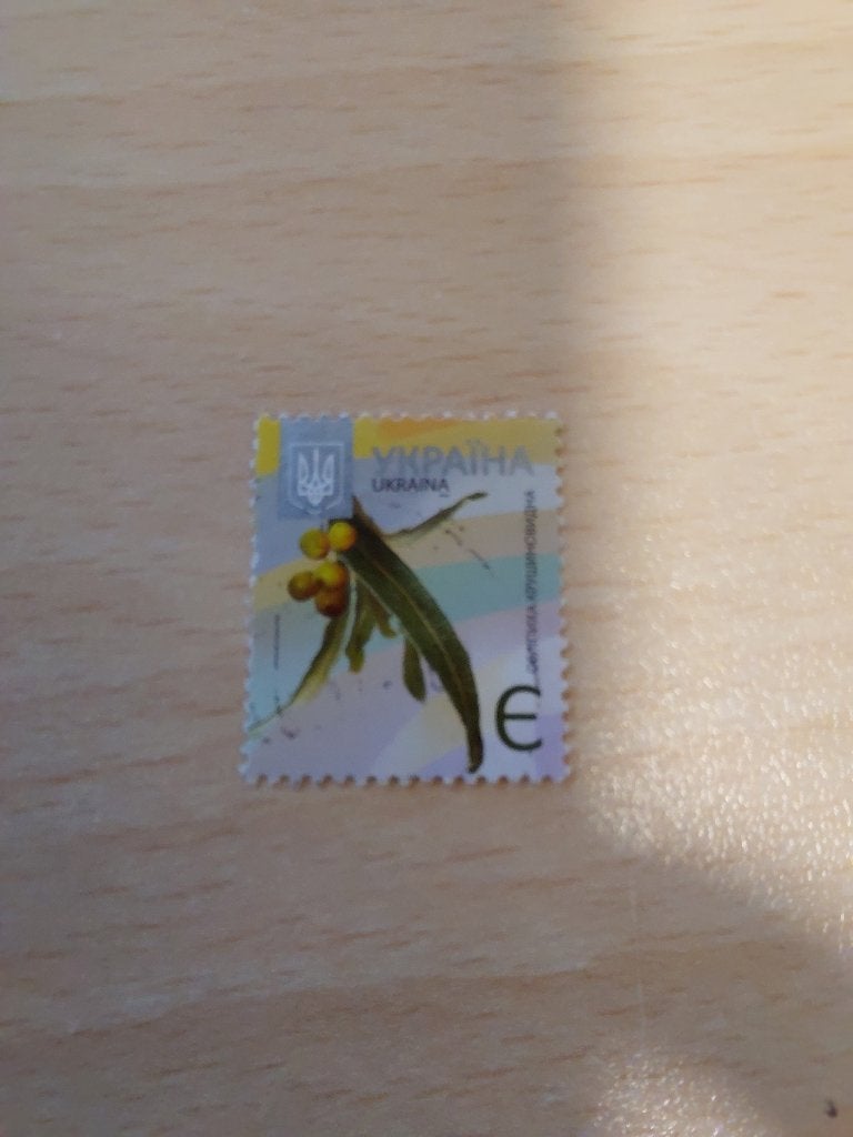 2013 Oekraine Ukraina duindoorn, Verzenden, Overige landen, Gestempeld