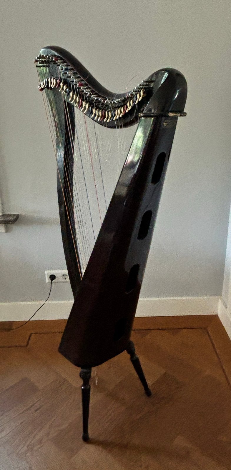 Aoyama Harp - 125 cm hoog met afneembare poten, Ophalen, Gebruikt, Harp