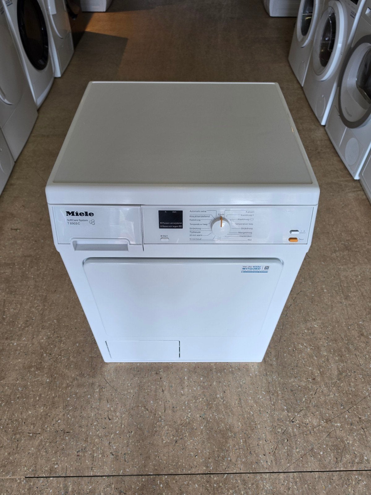 Miele T 8903 C Softcare condensdroger | 7 kilo | Garantie ✅️, Ophalen, Jirnsum, 6 tot 8 kg, Anti-kreukfase