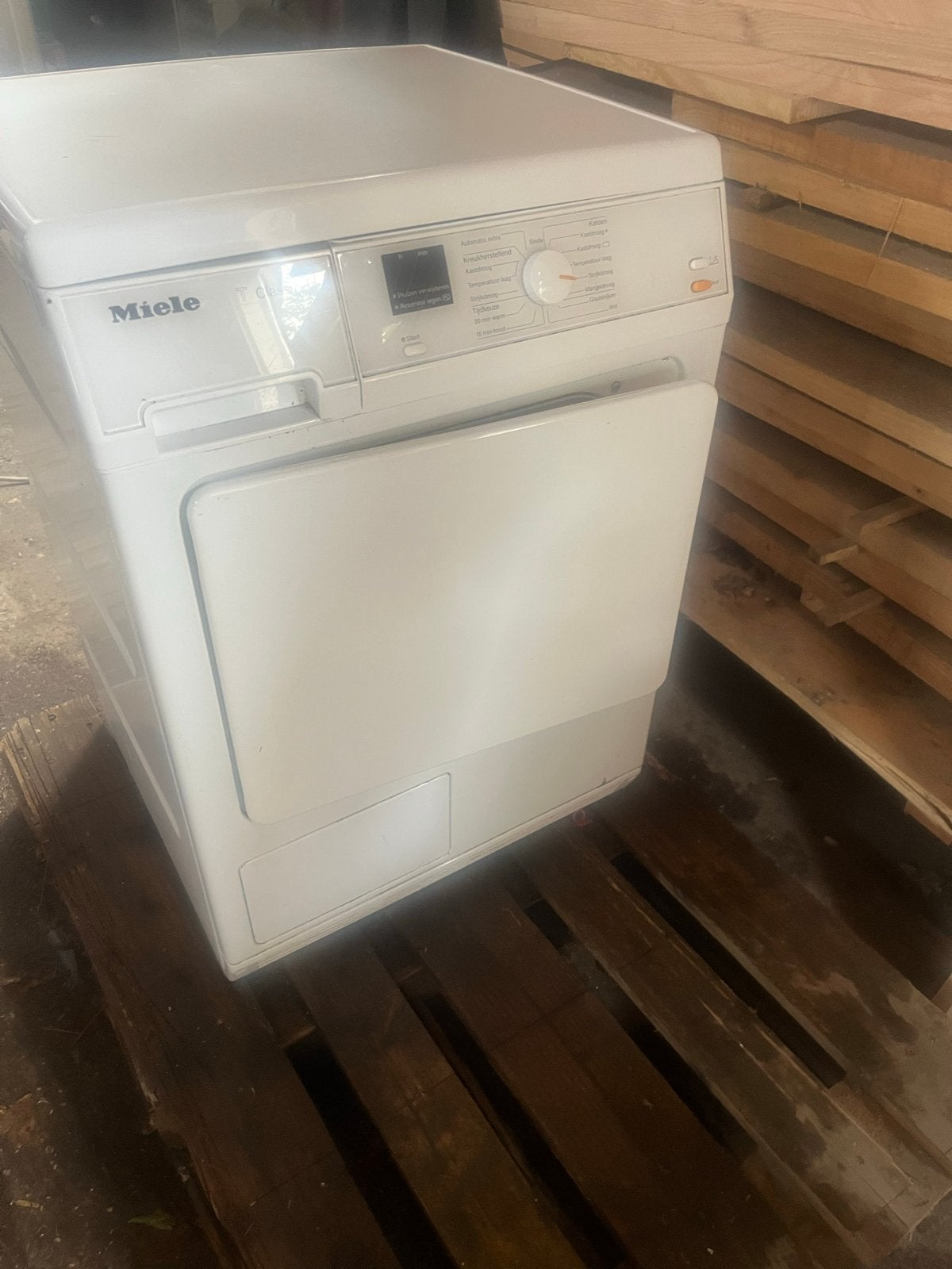 Miele Condensdroger - Betrouwbaar en Efficiënt, Witgoed en Apparatuur, Wasdrogers, Ophalen, 6 tot 8 kg, Gebruikt, Voorlader