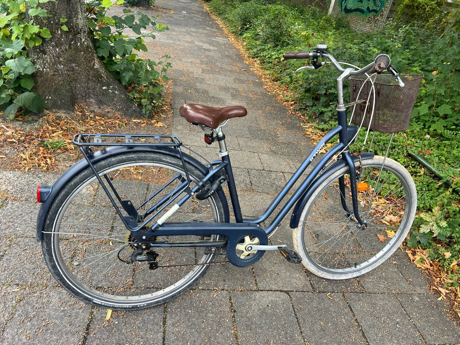 Btwin danes fiets 28 inch, Gebruikt, Velgrem, Versnellingen, 50 tot 53 cm