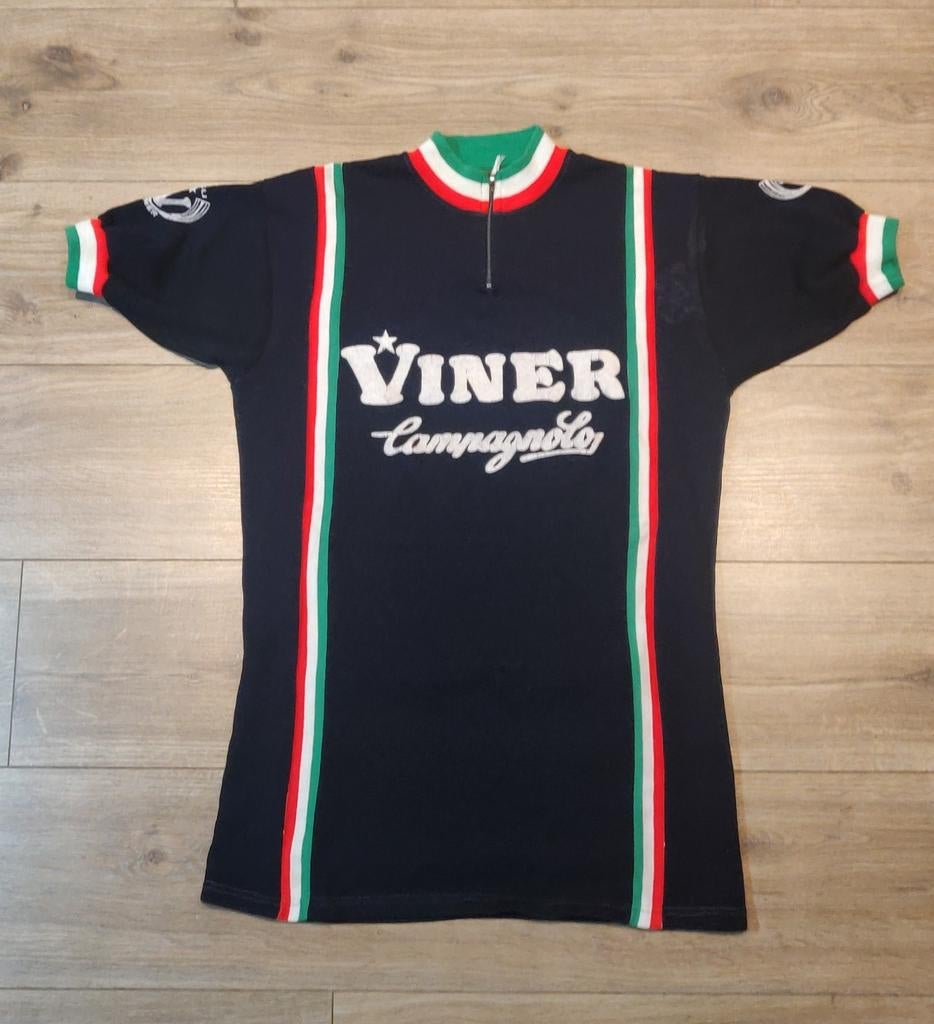 Vintage wielershirt Viner Campagnolo, Ophalen of Verzenden, Gebruikt, Kleding
