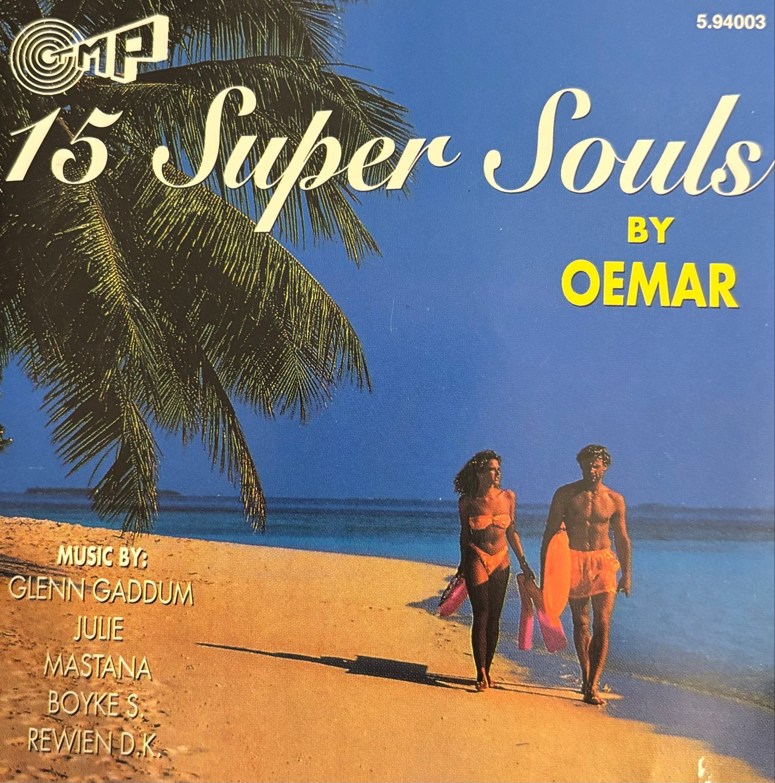 15 Super Souls by Oemar - CD met Hindoestaanse muziek, Verzenden, Gebruikt, Album, Inclusief doosje