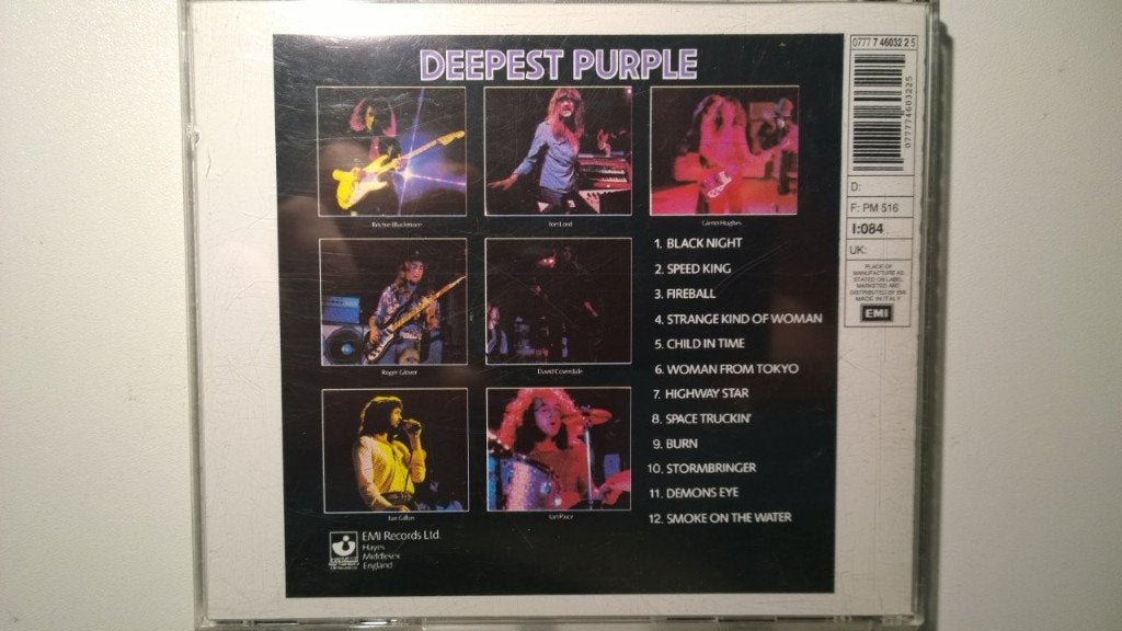 Deep Purple - Deepest Purple The Very Best Of Deep Purple, Ophalen of Verzenden, Zo goed als nieuw, Album