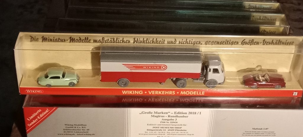 wiking PMS nr Mercedes dkw €63,00, Hobby en Vrije tijd, Ophalen of Verzenden, Nieuw, Auto, Wiking