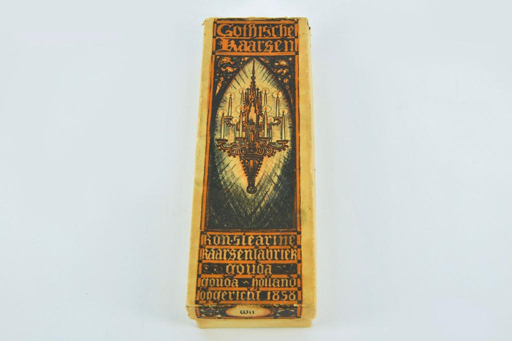 OUDE  GOUDA  KAARSEN VERPAKKING, Ophalen of Verzenden, Overige