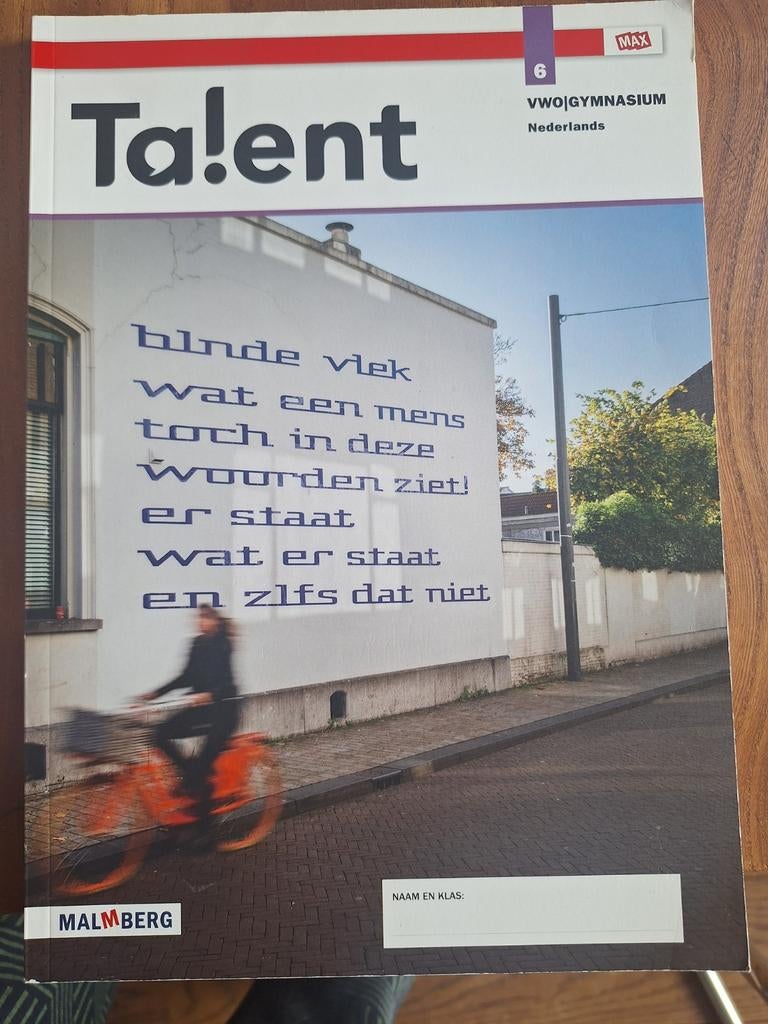 Talent VWO Gymnasium Jaarkatern leerlijn bovenbouw VWO, Boeken, Schoolboeken, Ophalen of Verzenden, Zo goed als nieuw, Overige niveaus