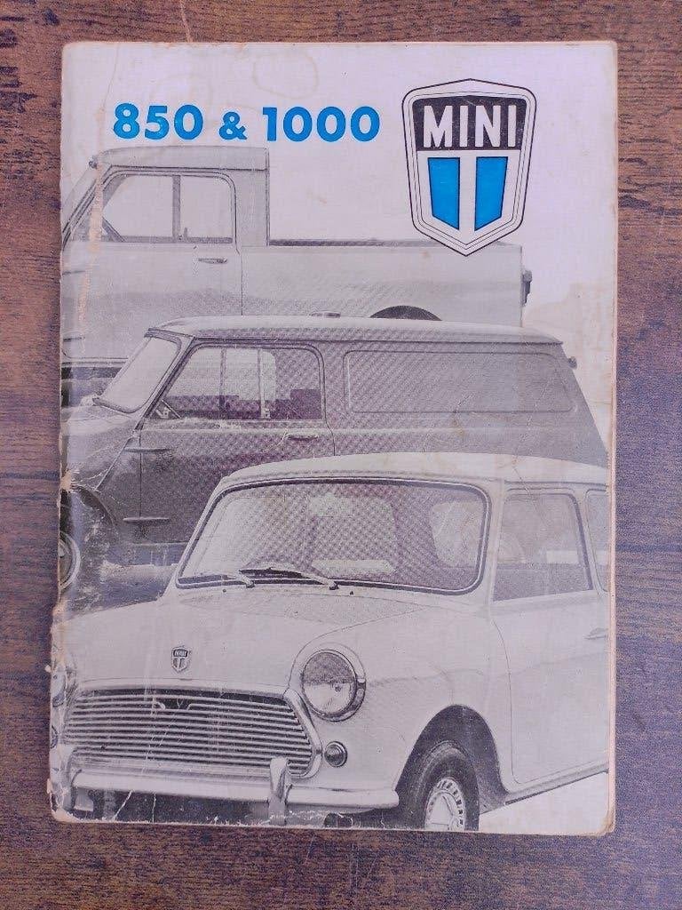 Instructieboekje - handleiding - vraagbaak Mini 850 & 1000, Ophalen of Verzenden