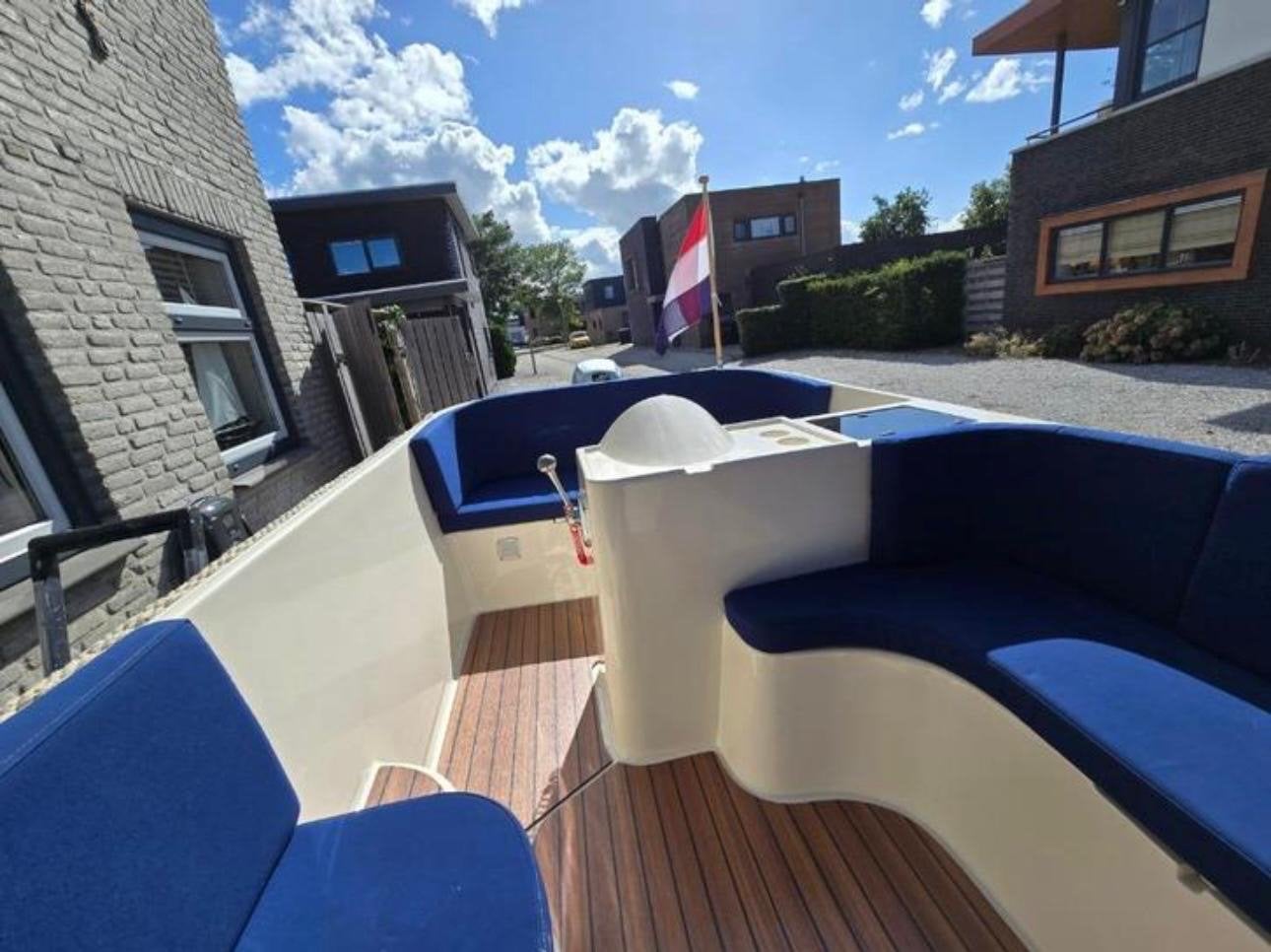 Admiral 471 Sloep met Honda 10 PK buitenboordmotor, Watersport en Boten, Overige merken, Afdekzeil, Buitenboordmotor, Sloep