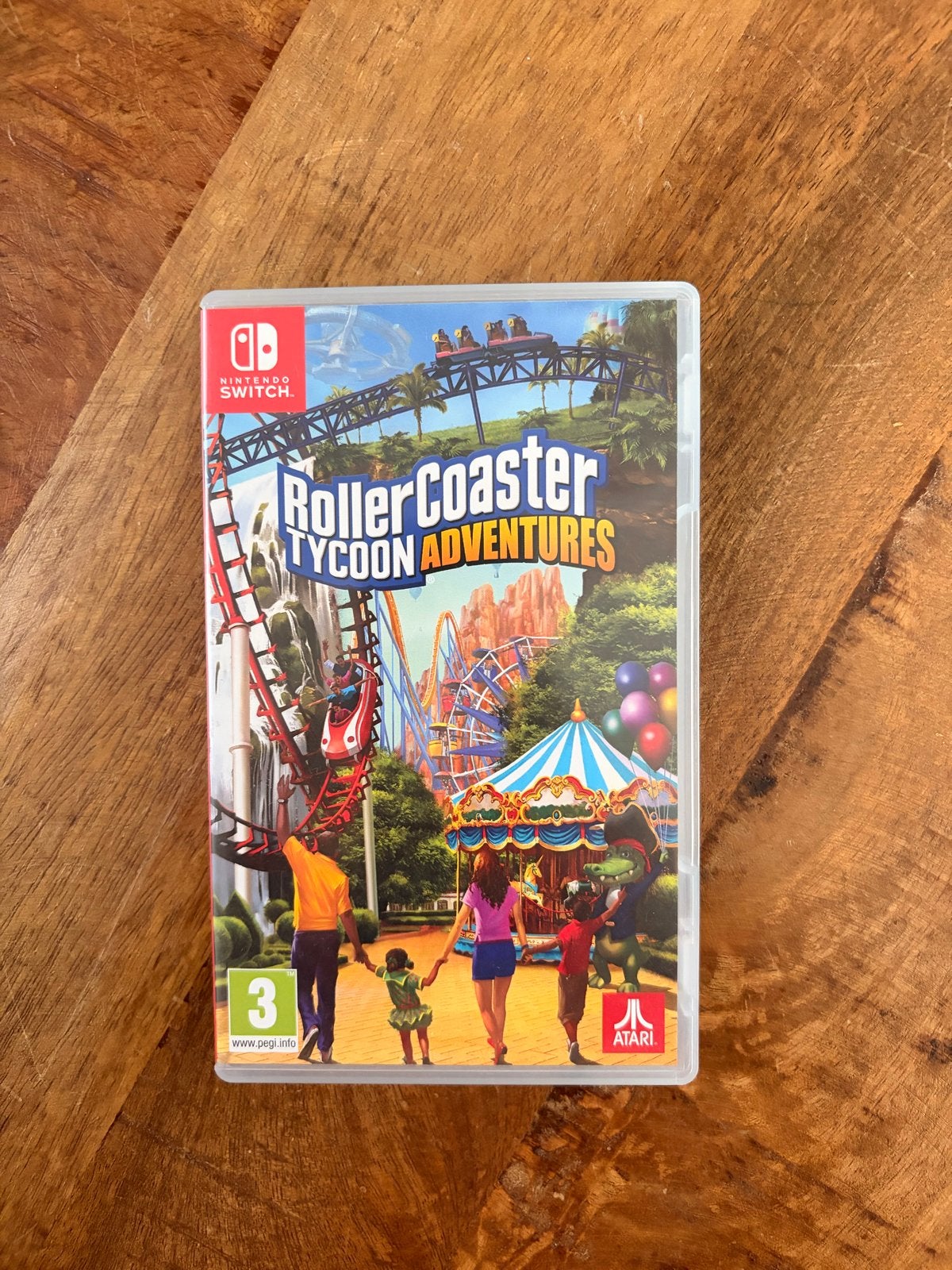 RollerCoaster Tycoon Adventures Nintendo Switch, 1 speler, Ophalen of Verzenden, Zo goed als nieuw, Vanaf 3 jaar