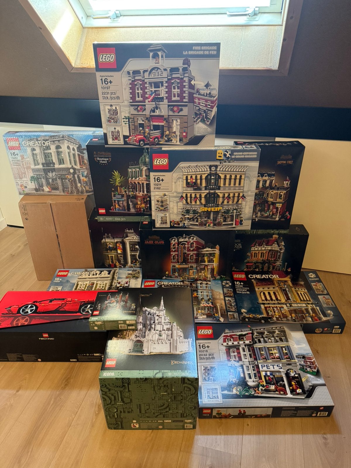 Super grote Lego collectie zeldzame sets meeste nog geseald, Ophalen, Lego, Nieuw, Complete set