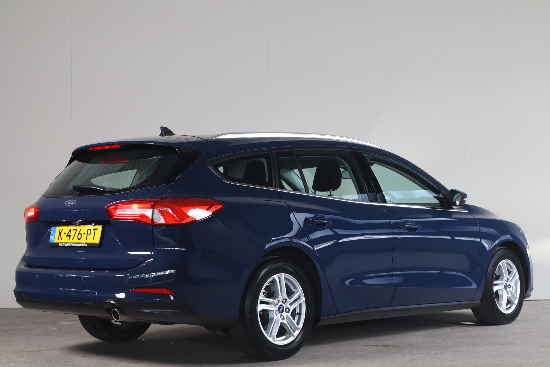 Ford FOCUS Wagon 1.0 EcoBoost Hybrid Trend Edition Business, Auto's, Gebruikt, Blauw, Origineel Nederlands, Hybride Elektrisch/Benzine