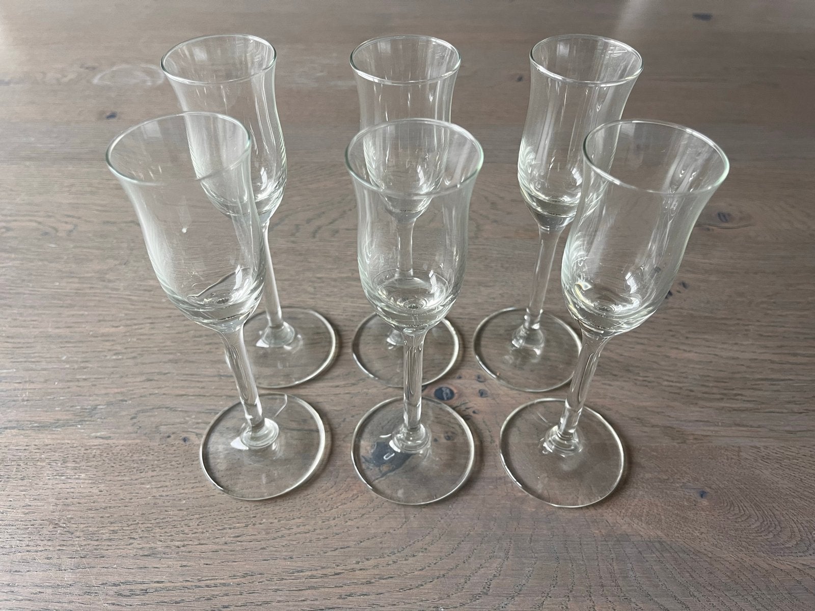 Set van 6 elegante borrelglaasjes, Ophalen