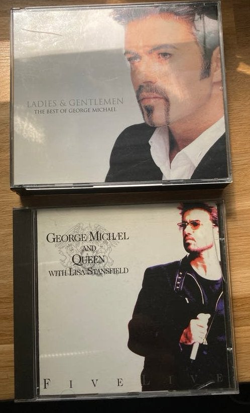 George Michael CD's: Ladies & Gentlemen en Five Live, Gebruikt, Pop, Ophalen of Verzenden, Verzamelalbum