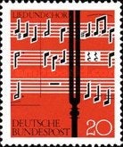 WEST DUITSLAND 1962 Koormuziek, Michel: 380, Postfris., Verzenden, BRD, Postfris