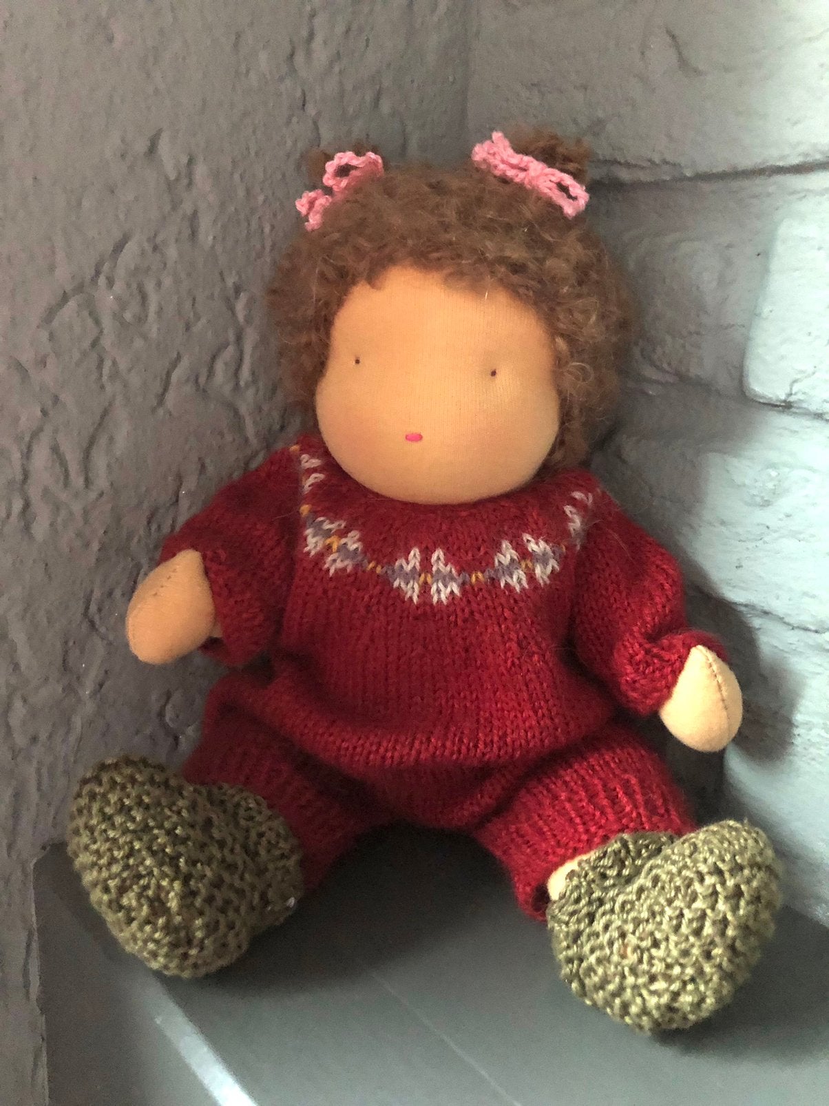 Zonnekindpop Babypopje 3 - 29cm / Antroposofisch popje, Verzenden, Nieuw, Babypop