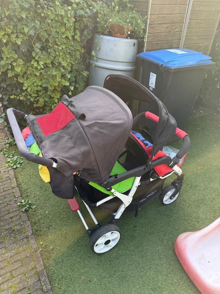 familidoo vierlingwandelwagen, Ophalen, Gebruikt, Kinderwagen, Overige merken