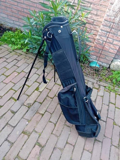 Golfstandbag golftas kleur zwart voor golfclubs golfen, Ophalen, Gebruikt, Tas, Overige merken