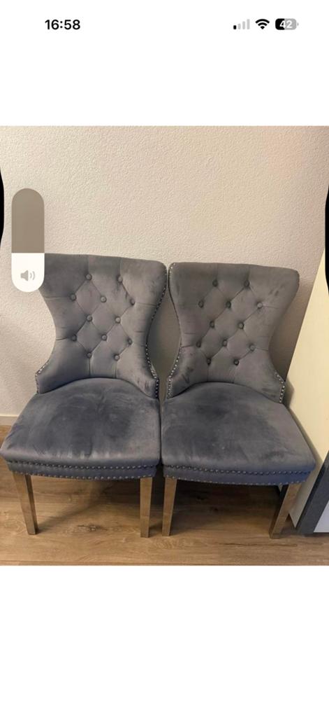 Eetkametstoelen, Eenpersoons, Minder dan 75 cm, Ophalen of Verzenden, Zo goed als nieuw