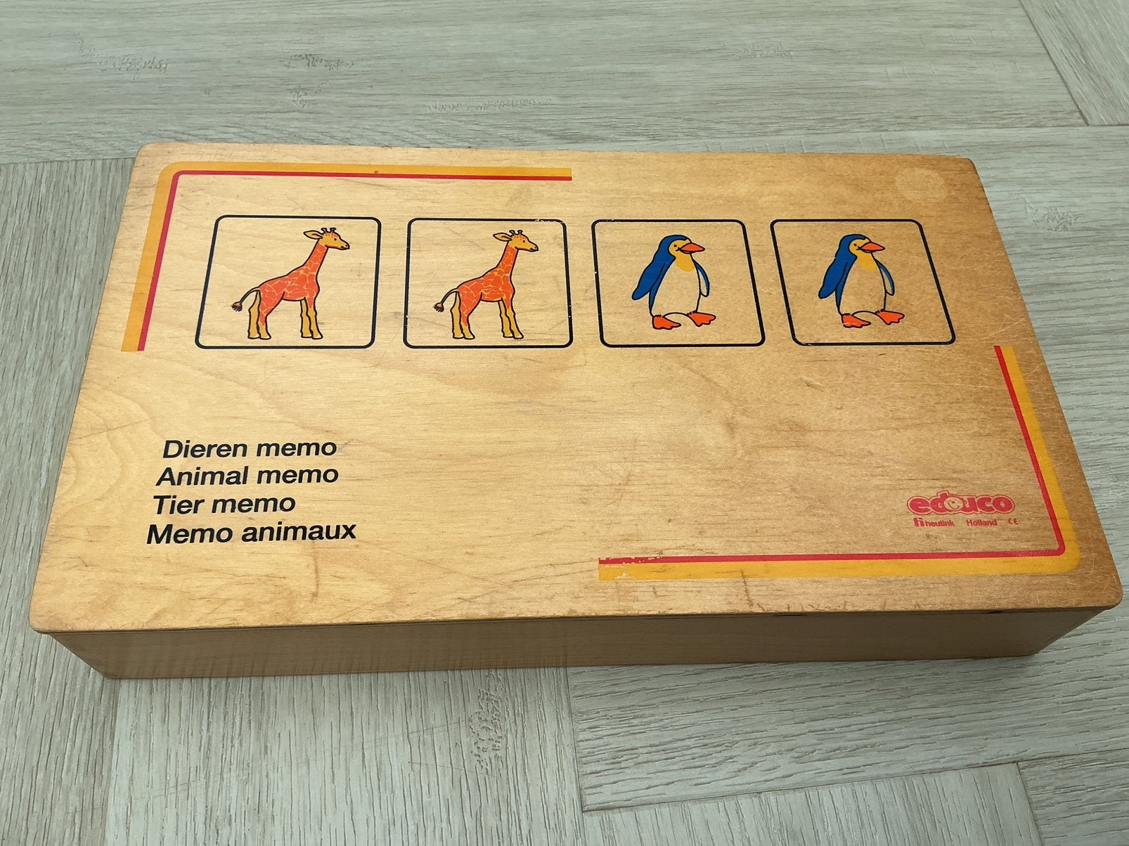 Educo dieren memo, Ophalen of Verzenden, Gebruikt