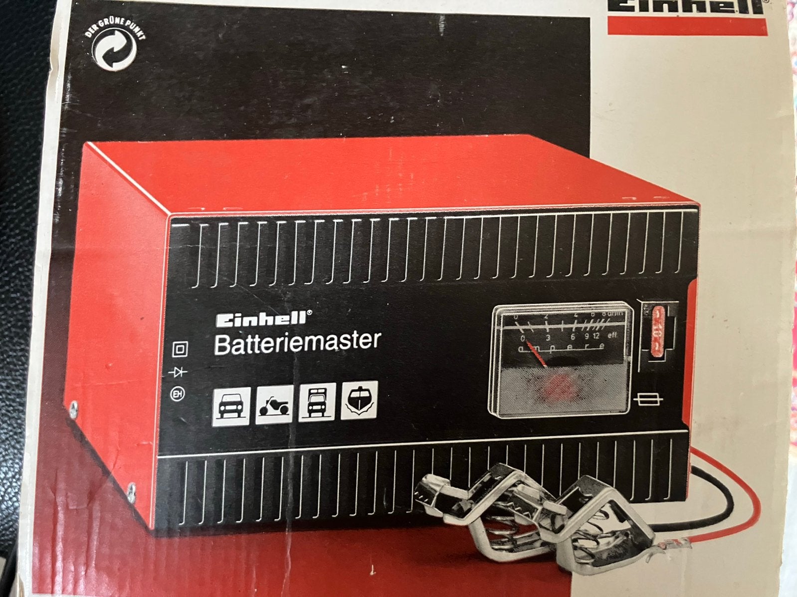 Einhell acculader, Auto-onderdelen, Accu's en Toebehoren, Ophalen, Nieuw